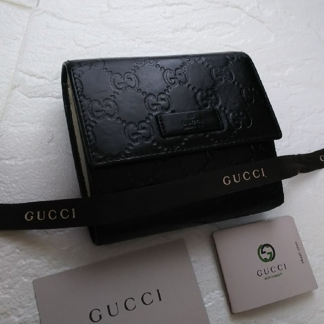 Gucci - GUCCIグッチ 3つ折り財布の通販 by giジョ－'s shop｜グッチならラクマ