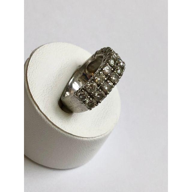 Ｐｔ９００ハーフエタニティリング　１．７８ｃｔ！！ レディースのアクセサリー(リング(指輪))の商品写真