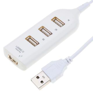 USB 2.0 Hi-Speed 4ポートUSBハブ(PC周辺機器)