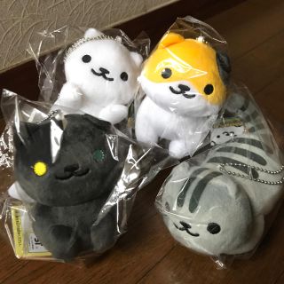 バンプレスト(BANPRESTO)のねこあつめ カバンに付けられるぬいぐるみ 全4種セット(ぬいぐるみ)