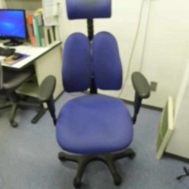 腰痛・肩こり対策用ハイバックチェア インテリア/住まい/日用品の椅子/チェア(ハイバックチェア)の商品写真
