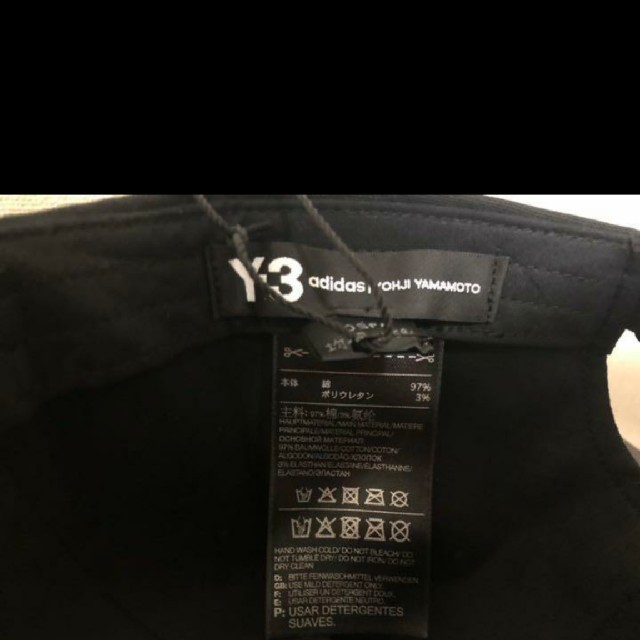 Y-3(ワイスリー)の新品 正規品保証 y-3 ブラック キャップ メンズの帽子(キャップ)の商品写真