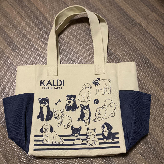 KALDI(カルディ)のKALDI おさんぽバッグ 数量限定品 ハンドメイドのファッション小物(バッグ)の商品写真