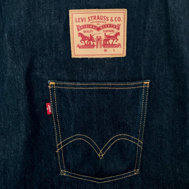 Levi's(リーバイス)の“Levi’s” 大容量デニムトートバッグ レディースのバッグ(トートバッグ)の商品写真