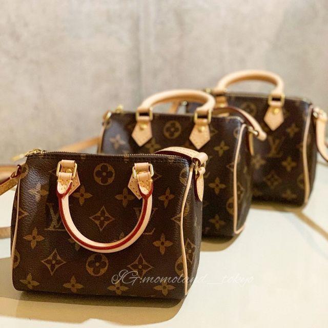 LOUIS VUITTON - 即発送★激レア！！Louis Vuitton ルイヴィトン ナノ スピーディの通販 by MomoLand｜ルイヴィトンならラクマ