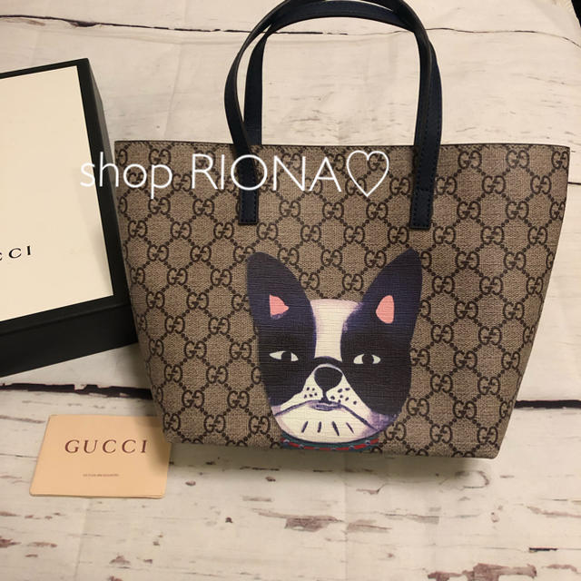 Gucci - 新品 GUCCI グッチ グッチチルドレン トートバック 犬 ノベルティの通販 by RIONA♡ part3's shop｜グッチならラクマ