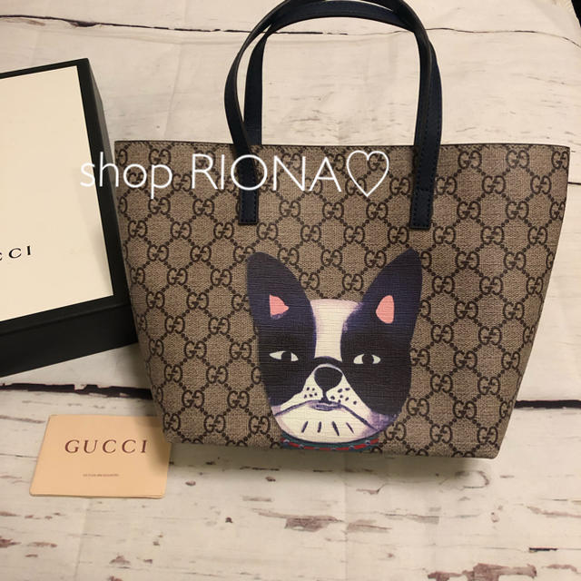 バッグ 激安50代 | Gucci - 新品 GUCCI グッチ グッチチルドレン トートバック 犬 ノベルティの通販 by RIONA♡ part3's shop｜グッチならラクマ