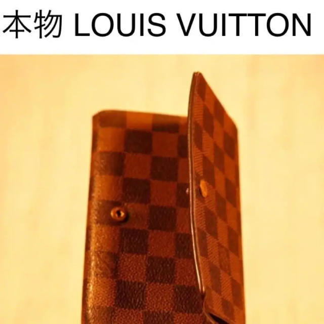 LOUIS VUITTON - セール！ルイ ヴィトン ダミエ エベヌ 二つ折り財布の通販 by 値引OK@ゆづアイス's shop｜ルイヴィトンならラクマ