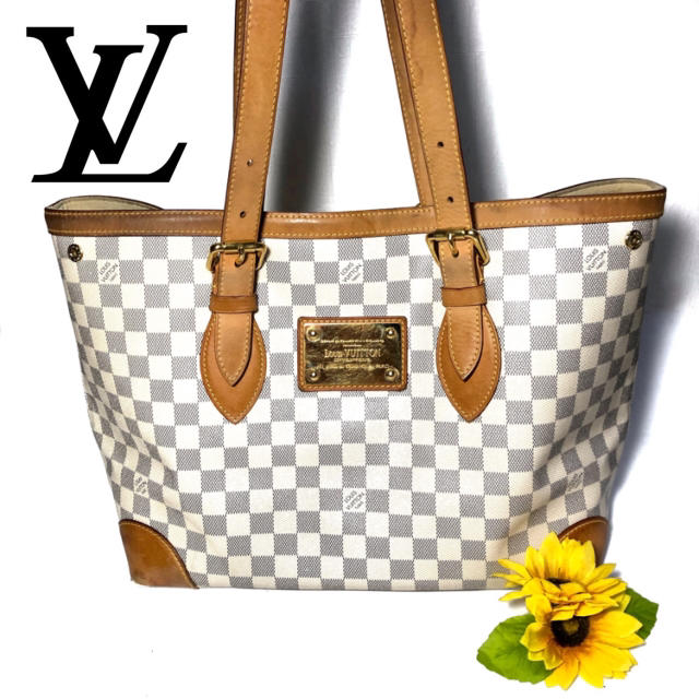 LOUIS VUITTON - 【外美品⭐️コスパ】ルイヴィトン ダミエ アズール ハムステッド MM バッグの通販 by コスパ屋⭐️くー【お値段交渉等OK】｜ルイヴィトンならラクマ