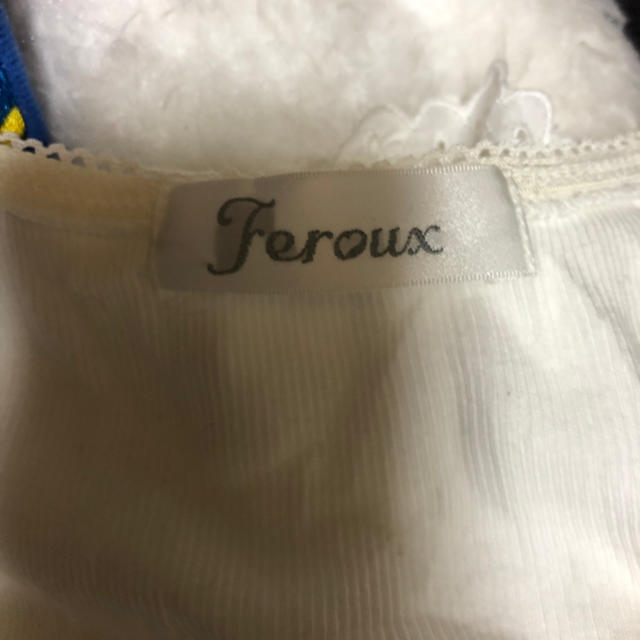 Feroux(フェルゥ)のferouxタンクトップ未使用 レディースのトップス(キャミソール)の商品写真