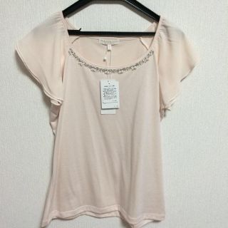 プロポーションボディドレッシング(PROPORTION BODY DRESSING)のプロポ＊新品タグ付きピンクトップス(Tシャツ(半袖/袖なし))