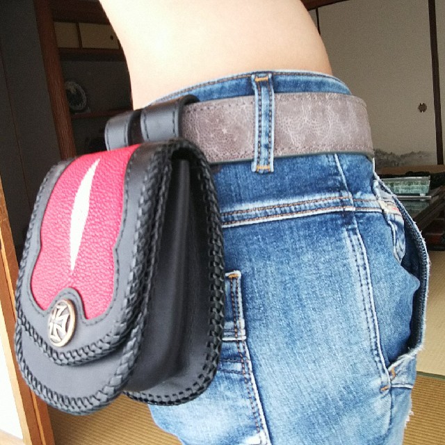 新品未使用】サムライクラフト D-1 メディスンバッグ スティングレイ