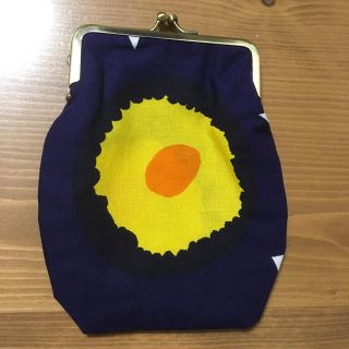 マリメッコ(marimekko)のたけくん様専用【未使用】marimekko  がま口ケース ハンドメイド(ポーチ)