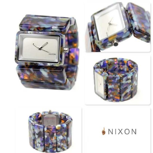 NIXON(ニクソン)のNIXON【THE VEGA WATER COLOR】ニクソン★稼働品★送料無料 レディースのファッション小物(腕時計)の商品写真