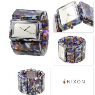 ニクソン(NIXON)のNIXON【THE VEGA WATER COLOR】ニクソン★稼働品★送料無料(腕時計)