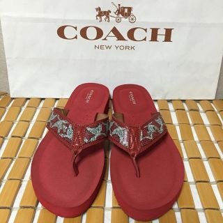 コーチ(COACH)のめっちんさま専用(サンダル)