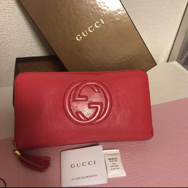 Gucci - 1点のみ早い者勝ち❣️正規品 GUCCI 長財布 未使用に近い❣️の通販 by happy520's shop｜グッチならラクマ