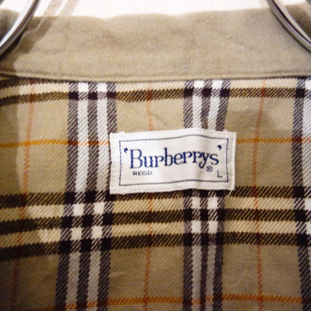 BURBERRY(バーバリー)のフォロー割 バーバリーズ ノバチェックシャツ 90s 開襟 刺繍ロゴ 切替 メンズのトップス(シャツ)の商品写真