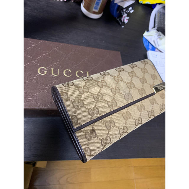 Gucci - GUCCI長財布の通販 by コメントくれたら値下げ交渉します！｜グッチならラクマ