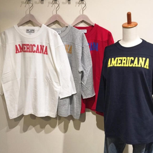 AMERICANA(アメリカーナ)のrul様専用☆AmericanaロゴロンT レディースのトップス(Tシャツ(長袖/七分))の商品写真