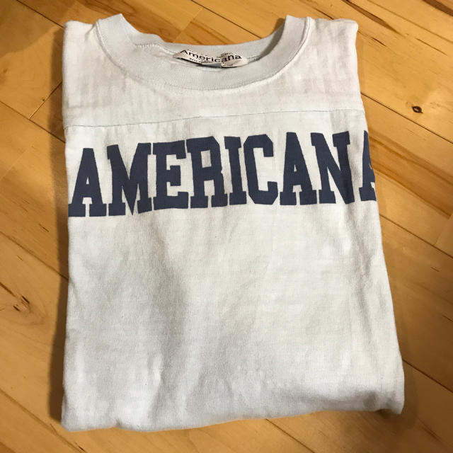 AMERICANA(アメリカーナ)のrul様専用☆AmericanaロゴロンT レディースのトップス(Tシャツ(長袖/七分))の商品写真