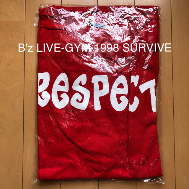 B'z LIVE-GYM1998 SURVIVEツアー respect Tシャツ