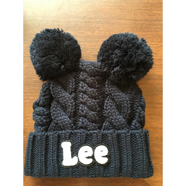 Lee(リー)のLee×StompStamp 耳付きケーブルニット帽 48m お子様用 CAP キッズ/ベビー/マタニティのこども用ファッション小物(帽子)の商品写真