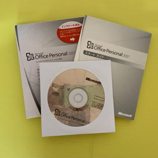 マイクロソフト(Microsoft)のoffice personal 2007 (PC周辺機器)