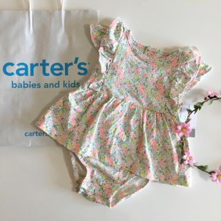 カーターズ(carter's)の新品♡カーターズ♡花柄 ロンパース/ベビーギャップ/ユニクロ ネクスト 他(ロンパース)