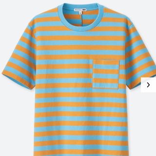 ユニクロ(UNIQLO)のJWアンダーソン ユニクロ ボーダー Ｔシャツ JW anderson ブルー (Tシャツ/カットソー(半袖/袖なし))