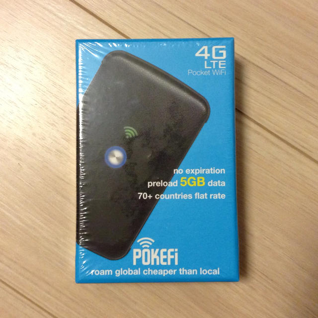 新品未開封 Pokefi  4G LTE ポケットwifi