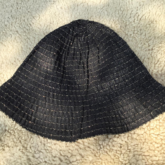 折りたたみ  ハット  メイド インイタリー レディースの帽子(ハット)の商品写真