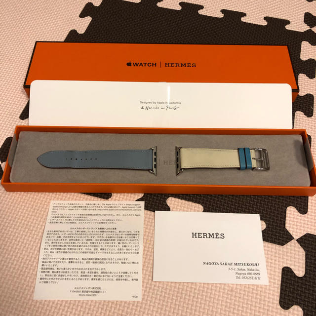 本物Apple Watch Hermes44mm series4用 42mmにも腕時計