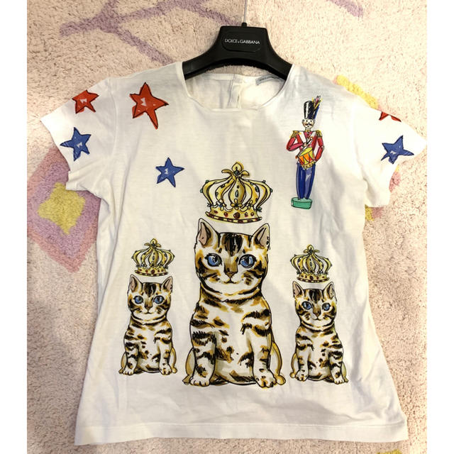 DOLCE&GABBANA(ドルチェアンドガッバーナ)のドルチェ&ガッバーナ キッズ トップス Ｔシャツサイズ11 レディースのトップス(Tシャツ(長袖/七分))の商品写真