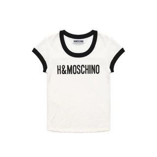 モスキーノ(MOSCHINO)のH&MOSCHINO ♡ ロゴプリントＴシャツ(Tシャツ(半袖/袖なし))