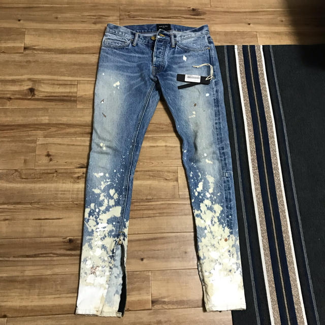 メンズfear of god 5th painters denim ロンパー デニム