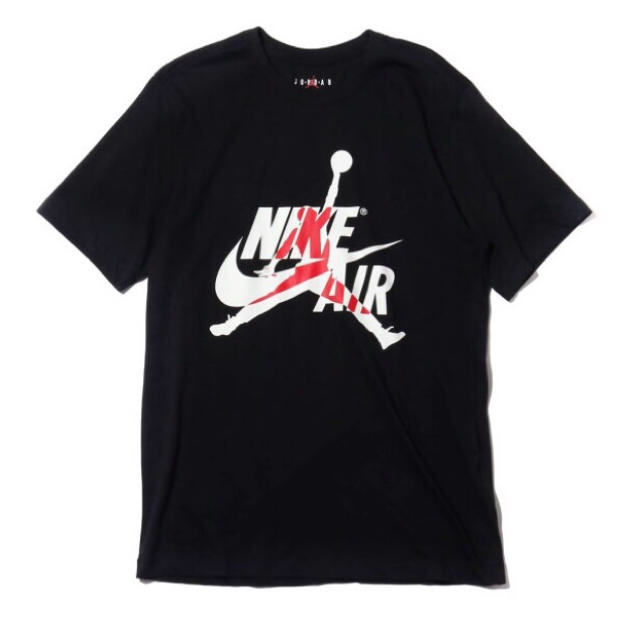 02送料込 L JORDAN CLASSIC S/S CREW ブラック