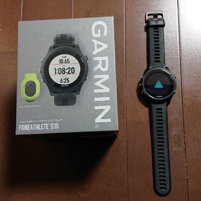 GARMIN(ガーミン)の最最終値下 ガーミン フォアアスリート935 中古美品  ランニングポッドなし メンズの時計(腕時計(デジタル))の商品写真