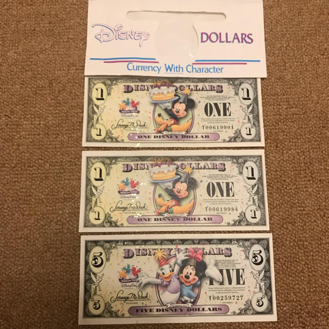 Disney(ディズニー)のディズニーダラー  エンタメ/ホビーの美術品/アンティーク(貨幣)の商品写真