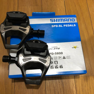 シマノ(SHIMANO)のシマノ 105 ビンディングペダル PD-5800 ペダル(その他)