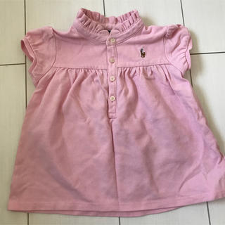 ラルフローレン(Ralph Lauren)の【ラルフローレン】ピンク ポロシャツ サイズ90(Tシャツ/カットソー)