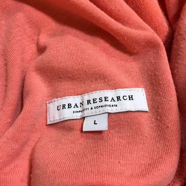 URBAN RESEARCH(アーバンリサーチ)のアーバンリサーチ ショートパンツ タオル地 オレンジピンク メンズのパンツ(ショートパンツ)の商品写真