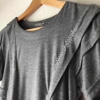 アズノゥアズドゥバズ(as know as de base)のasknowasdebase ステッチTシャツ夏物最終値下げ☆(Tシャツ/カットソー(半袖/袖なし))