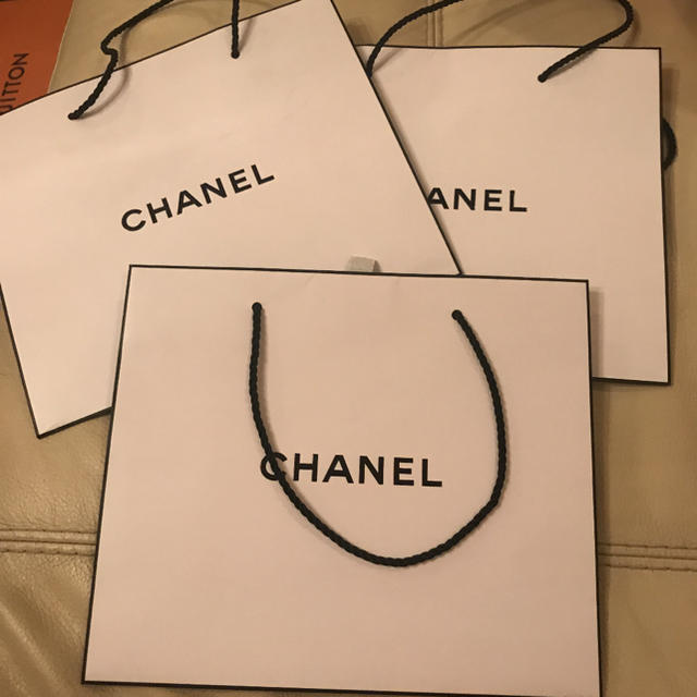 CHANEL - CHANEL ショップ袋 シャネル 3枚の通販 by sunny｜シャネルならラクマ