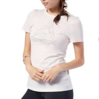 リーボック(Reebok)のリーボック GS デルタ トレース Tシャツ 薄ピンク(Tシャツ(半袖/袖なし))