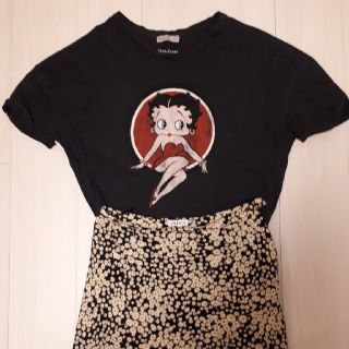 エディットフォールル(EDIT.FOR LULU)の本日のみ値下げ‼bettyboop ダメージビッグTシャツ(Tシャツ(半袖/袖なし))