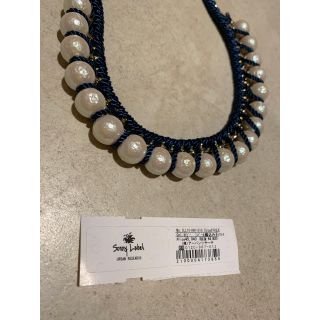 サニーレーベル(Sonny Label)の美品 コットンパールネックレス(ネックレス)