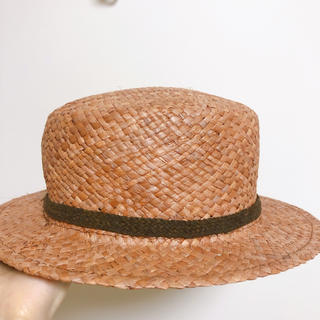 サマンサモスモス(SM2)のSM2 カンカン帽(麦わら帽子/ストローハット)