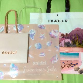 スナイデル(SNIDEL)のsnidel,FRAY I.Dショッパー(ショップ袋)