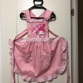 マイメロディ(マイメロディ)のマイメロ マイメロディ レディース エプロン ロリータ メイド コスプレ(その他)